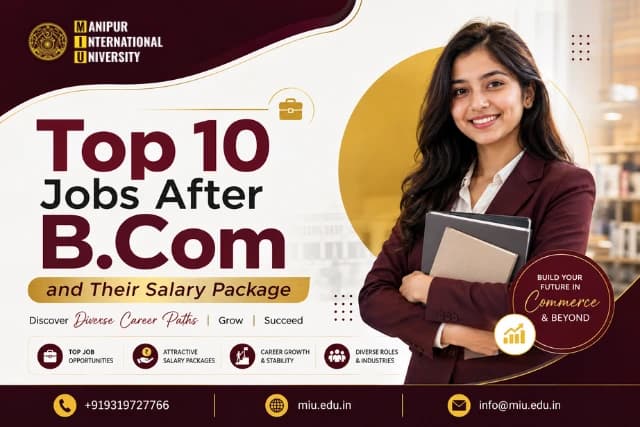 Top 10 Jobs After B. Com and Their Salary Packages