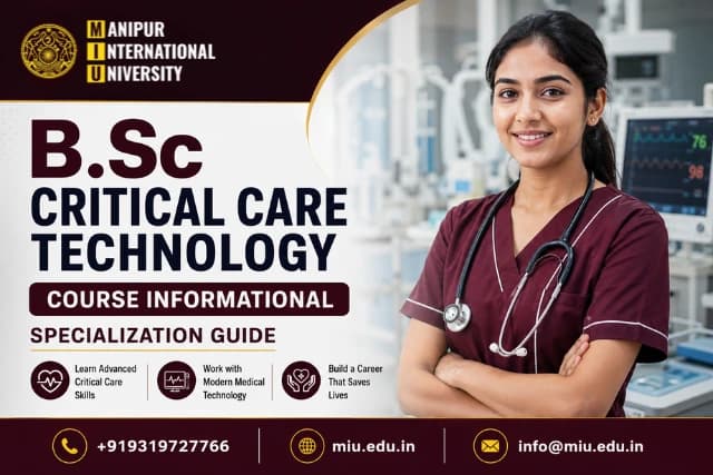 B.Sc Critical care technology course Informational: Specialization guide